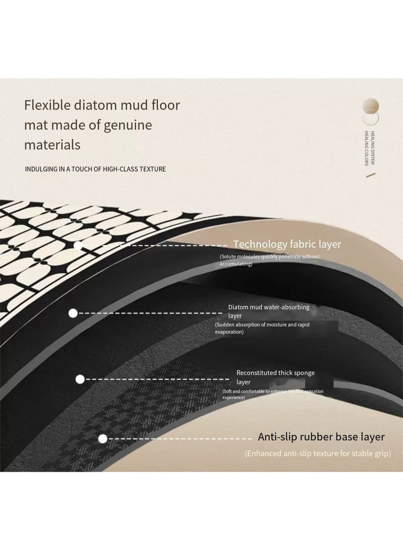 سجادة المطبخ سجادة المطبخ المضادة للانزلاق سجاد المطبخ القابل للغسل سجادة أرضية مطبخ سميكة سجادة ممر سجادة صالة سجادة غسيل سجادة عيدية - Image 3